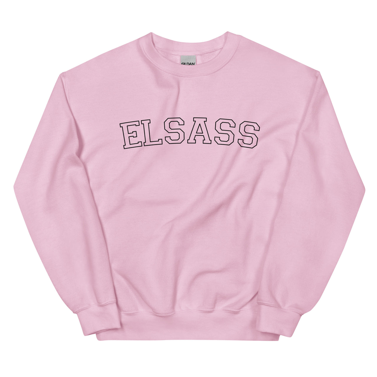 Unisex-Sweatshirt mit Rundhalsausschnitt – Klassisches Elsass – Elsass