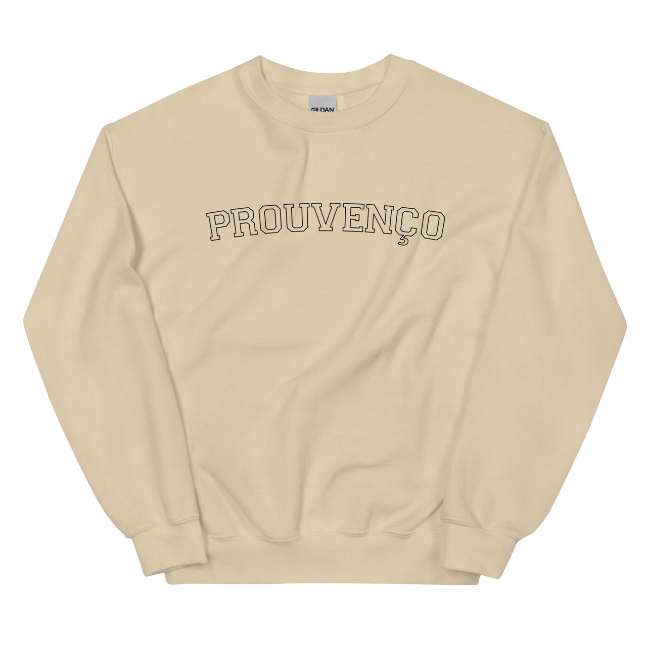 Sweat Provence vert militaire - Design vintage Prouvenço