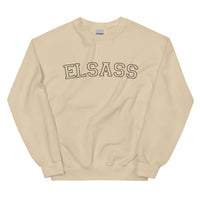 Thumbnail for Sweat Alsace vert militaire - design vintage classique Elsass