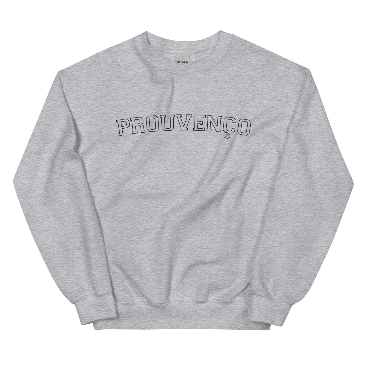 Sweat Provence sable dos - Design vintage Prouvenço