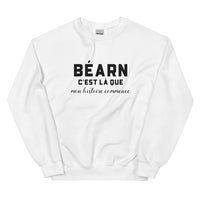 Thumbnail for BÉARN, c'est là que mon histoire commence - Sweat blanc