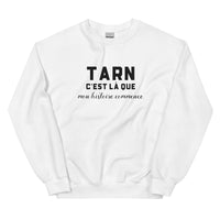 Thumbnail for TARN, c'est là que mon histoire commence - Sweat blanc