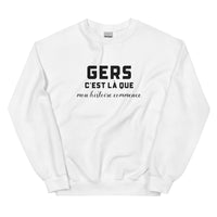 Thumbnail for GERS, c'est là que mon histoire commence - Sweat blanc