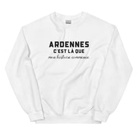 Thumbnail for ARDENNES, c'est là que mon histoire commence - Sweat blanc