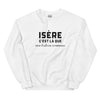 ISÈRE, c'est là que mon histoire commence - Sweat blanc