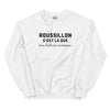 ROUSSILLON, c'est là que mon histoire commence - Sweat blanc
