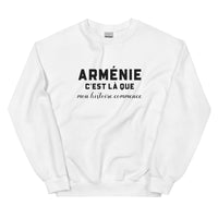 Thumbnail for ARMÉNIE, c'est là que mon histoire commence - Sweat blanc