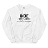 INDE, c'est là que mon histoire commence - Sweat blanc