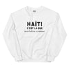 HAÏTI, c'est là que mon histoire commence - Sweat blanc