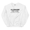 ALLEMAGNE, c'est là que mon histoire commence - Sweat blanc