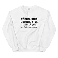 Thumbnail for RÉPUBLIQUE DOMINICAINE, c'est là que mon histoire commence - Sweat blanc