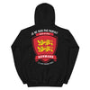 Sweat à capuche Normand gris - Je ne suis pas parfait mais je suis Normand