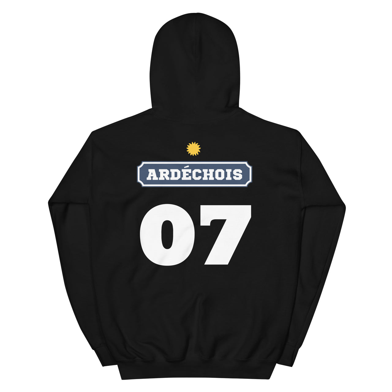 Sweat à capuche Ardéchois - Douceur et fierté locale