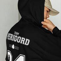 Thumbnail for Sweat à capuche Périgord gris - Élégance et confort