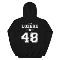 Thumbnail for Sweat à capuche Lozère 48 - design classique face