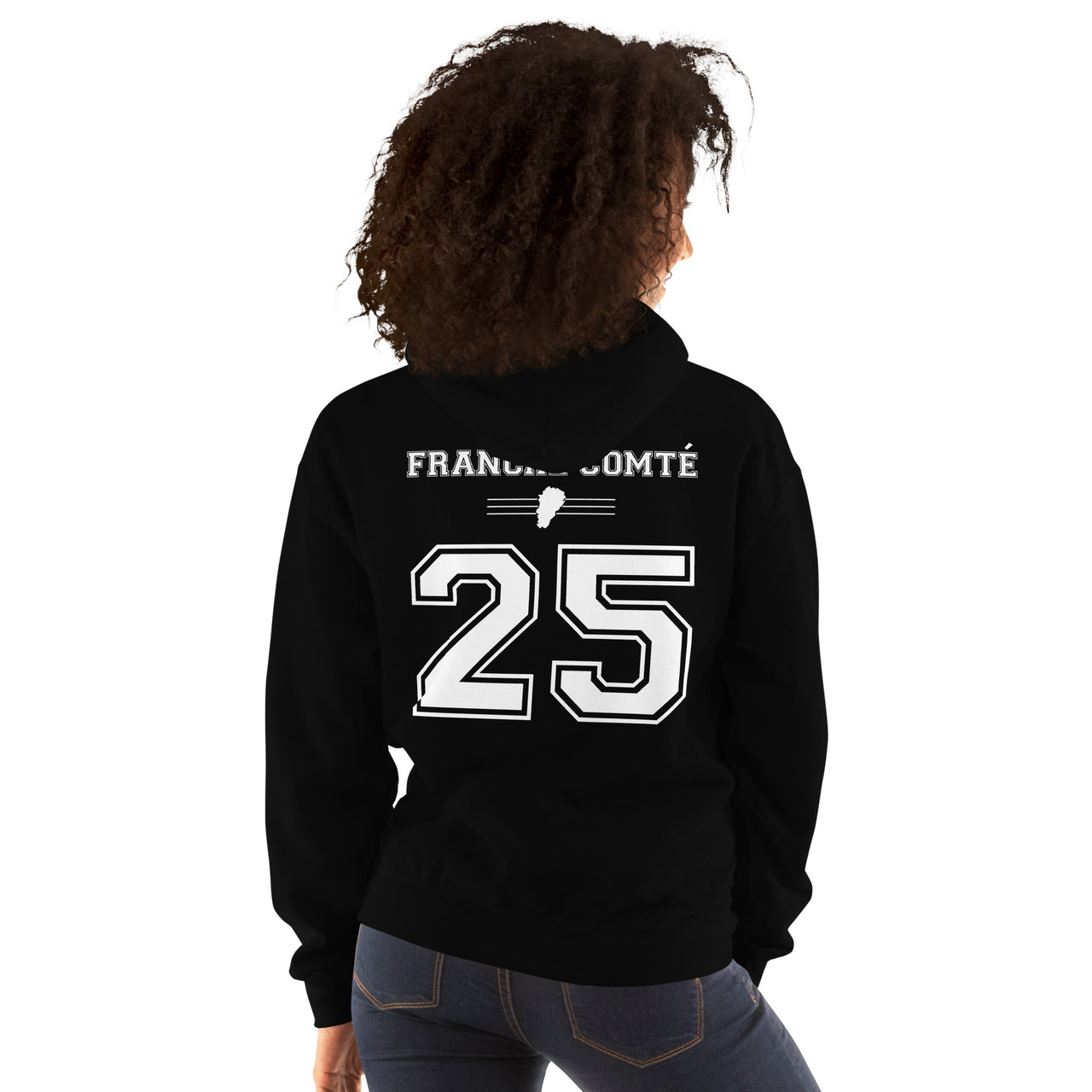 Sweat à capuche Franche-Comté - Douillet et élégant