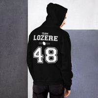 Thumbnail for Sweat à capuche Lozère bleu - Élégance et fierté régionale