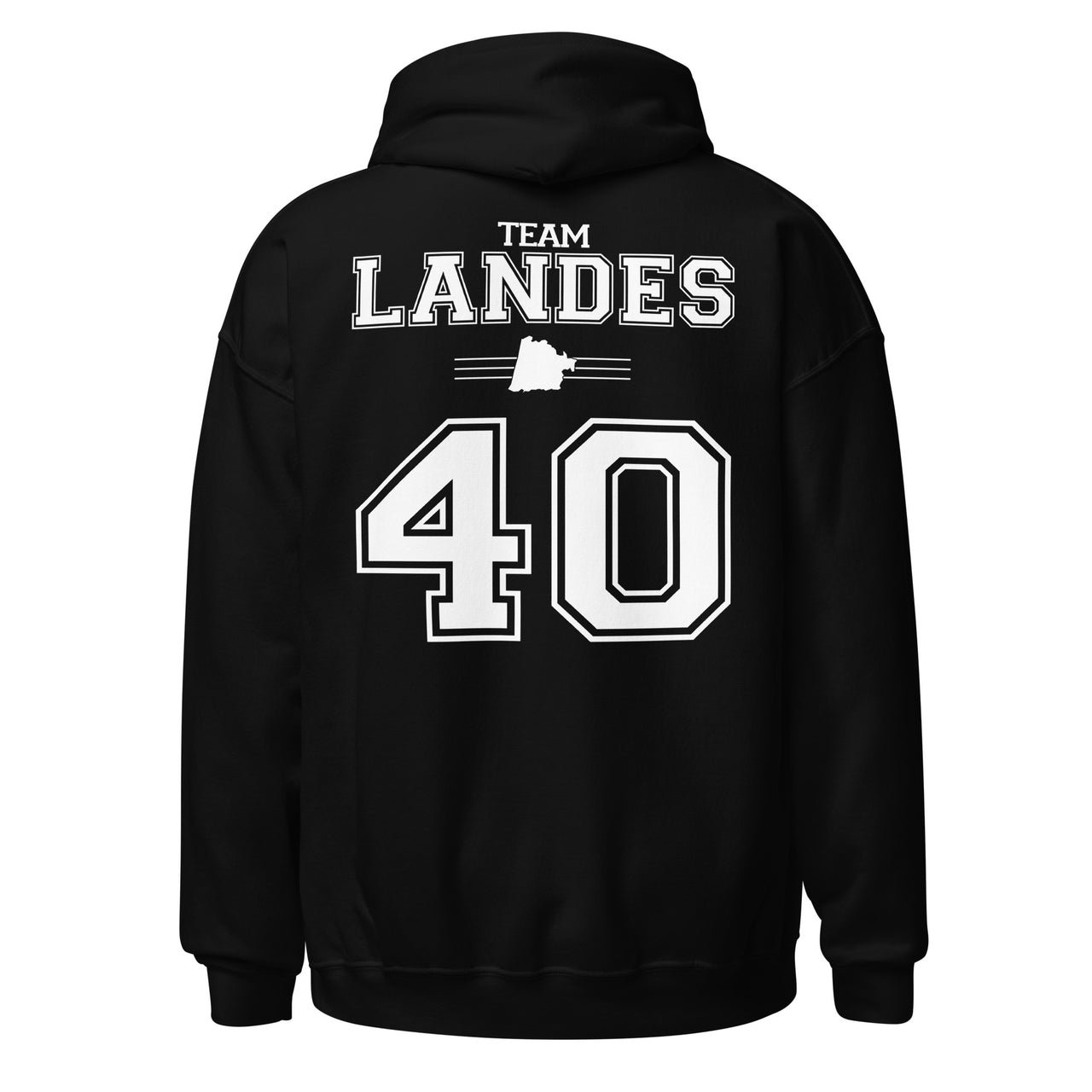 Sweat à capuche Landes - Douceur et fierté locale face