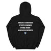 Hoodie Franc-Comtois c'est comme etre Dieu mais en mieux — Imprime au dos
