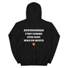 Hoodie Aveyronnais c'est comme etre Dieu mais en mieux — Imprime au dos