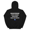 Hoodie Bigourdan c'est comme etre Dieu mais en mieux — Imprime au dos