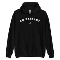 Thumbnail for Sweat à capuche Échecs bordeaux - design élégant et douillet