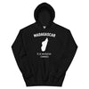 Sweat à capuche Madagascar - Mon histoire commence ici face