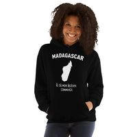 Thumbnail for Sweat à capuche Madagascar - Mon histoire commence ici face