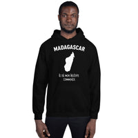 Thumbnail for Sweat à capuche Madagascar - Mon histoire commence ici dos