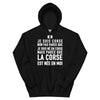La Corse est née en moi - Sweatshirt à capuche
