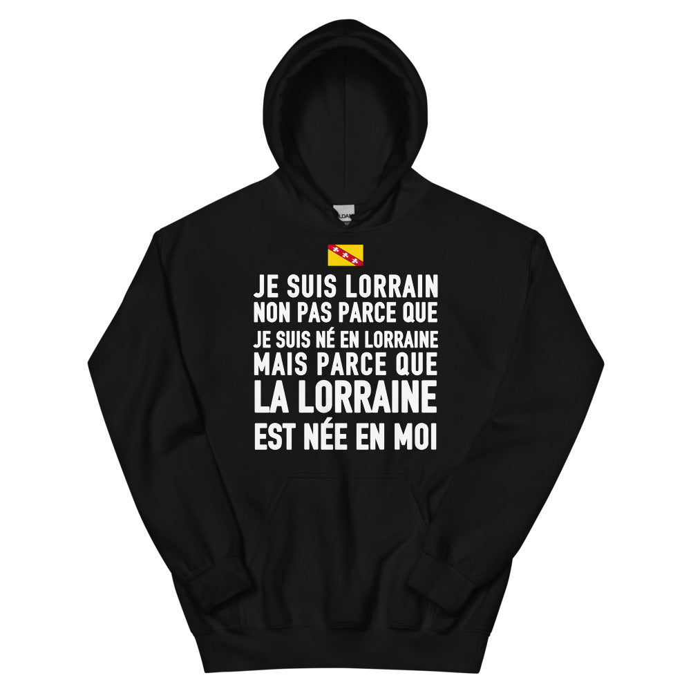 La Lorraine est née en moi - Sweatshirt à capuche