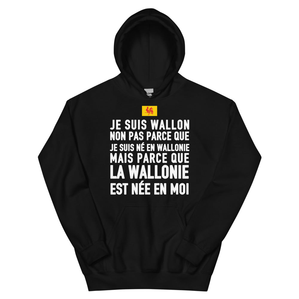 La Wallonie est née en moi - Sweatshirt à capuche