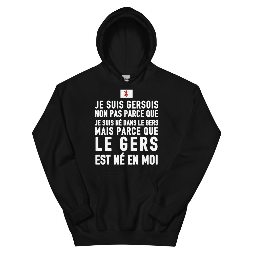 Le Gers est né en moi - Sweatshirt à capuche