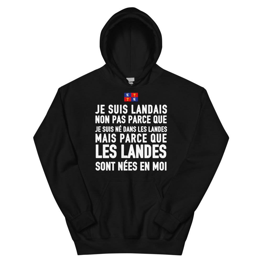 Les Landes sont nées en moi - Sweatshirt à capuche