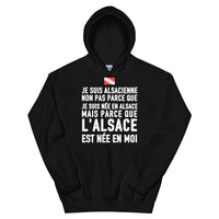 Thumbnail for L'Alsace est née en moi (femme) - Sweatshirt à capuche