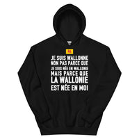 Thumbnail for La Wallonie est née en moi (femme) - Sweatshirt à capuche