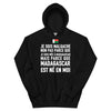 Madagascar est né en moi (femme) - Sweatshirt à capuche