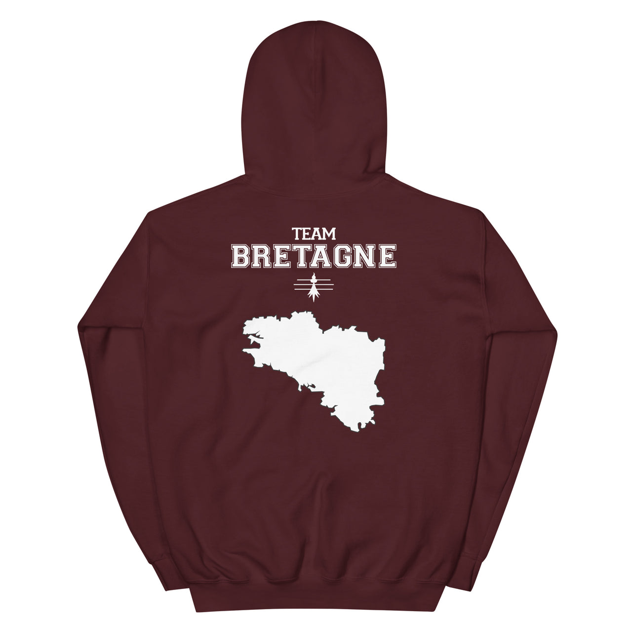 Sweat à capuche Bretagne bleu marine - Douceur et fierté locale