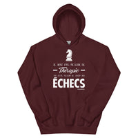 Thumbnail for Sweat à capuche - Thérapie Échecs - Zwischenzug