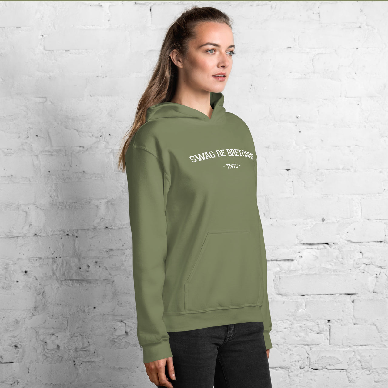 Sweat à capuche Swag de Bretonne