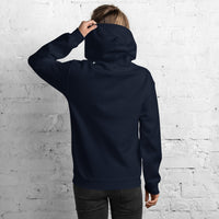 Thumbnail for Sweat à capuche Bretagne bleu marine dos - Douillet et swag pour tous