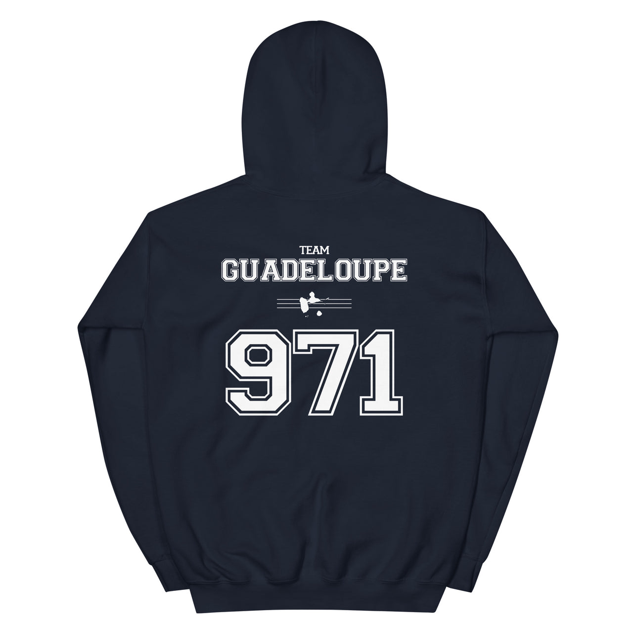 Sweat à capuche Classique Team Guadeloupe 971
