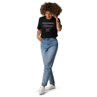 Thumbnail for T-shirt Réunion noir - Un peu chiante mais adorable face