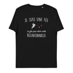 T-shirt coton biologique La fée pas chier cette Réunionnaise