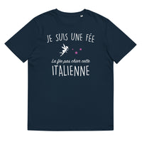 Thumbnail for T-shirt en coton biologique La Fée pas chier cette Italienne