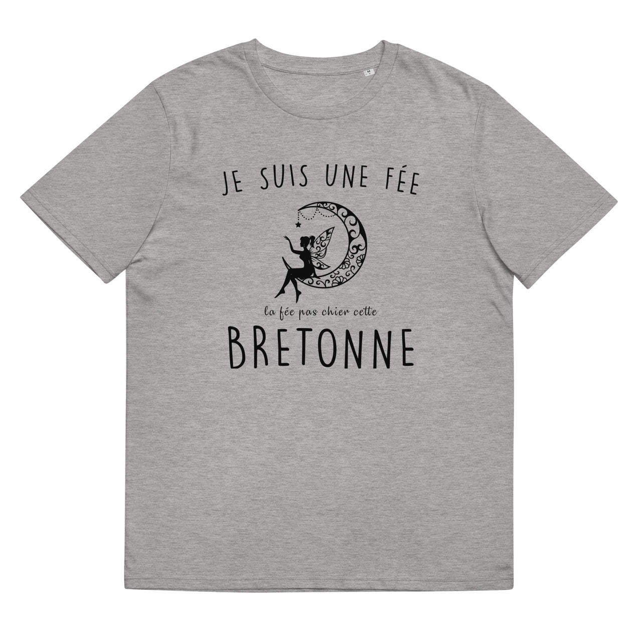 T-shirt cadeau femme Bretonne fée pas chier