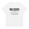 T-shirt Auvergne noir - Miladiou, un clin d'œil humoristique
