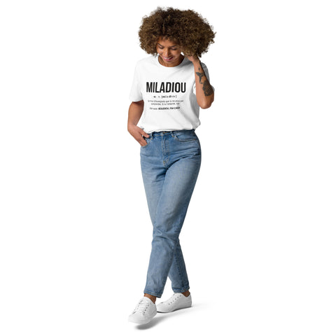 T-shirt unisexe Auvergne cadeau humour Miladiou - coton biologique