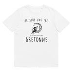 T-shirt cadeau femme Bretonne fée pas chier