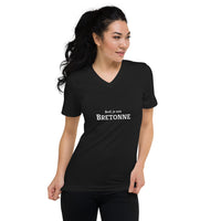 Thumbnail for Bref, je suis Bretonne - T-shirt femme col V